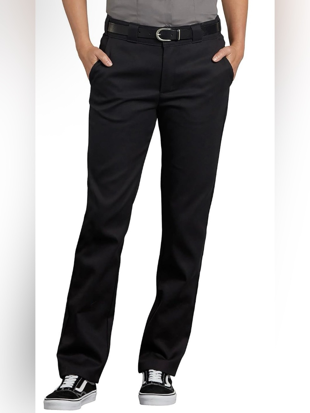 Dickies Black Slim Fit Work Pants